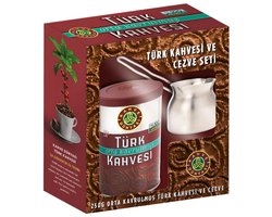 Kahve Dünyası Medium Roast Turkse Koffie 250g + Cezve Cadeauset