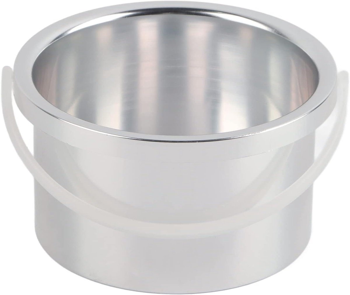 Waxverwarmer Binnenpot - Aluminium Inzet - Ontharen Thuis - Snelle Gelijkmatige Warmte - 105 cm Diameter - Zilver