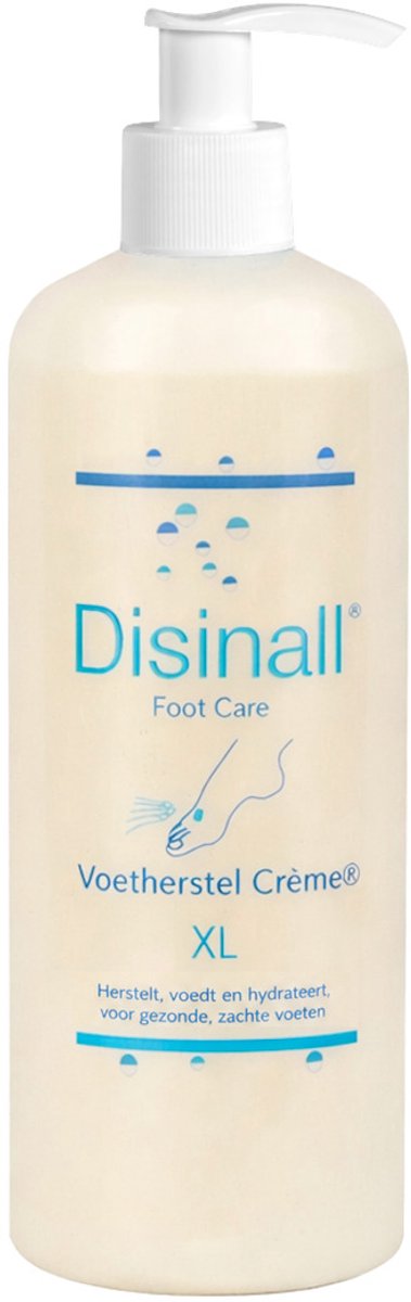 Disinall Voetherstel Crème® XL - Voetcrème - Unieke en allround voetencrème tegen schimmelgroei en voor zachte, gezonde voeten - Natuurlijke ingrediënten - Bijzonder effectief