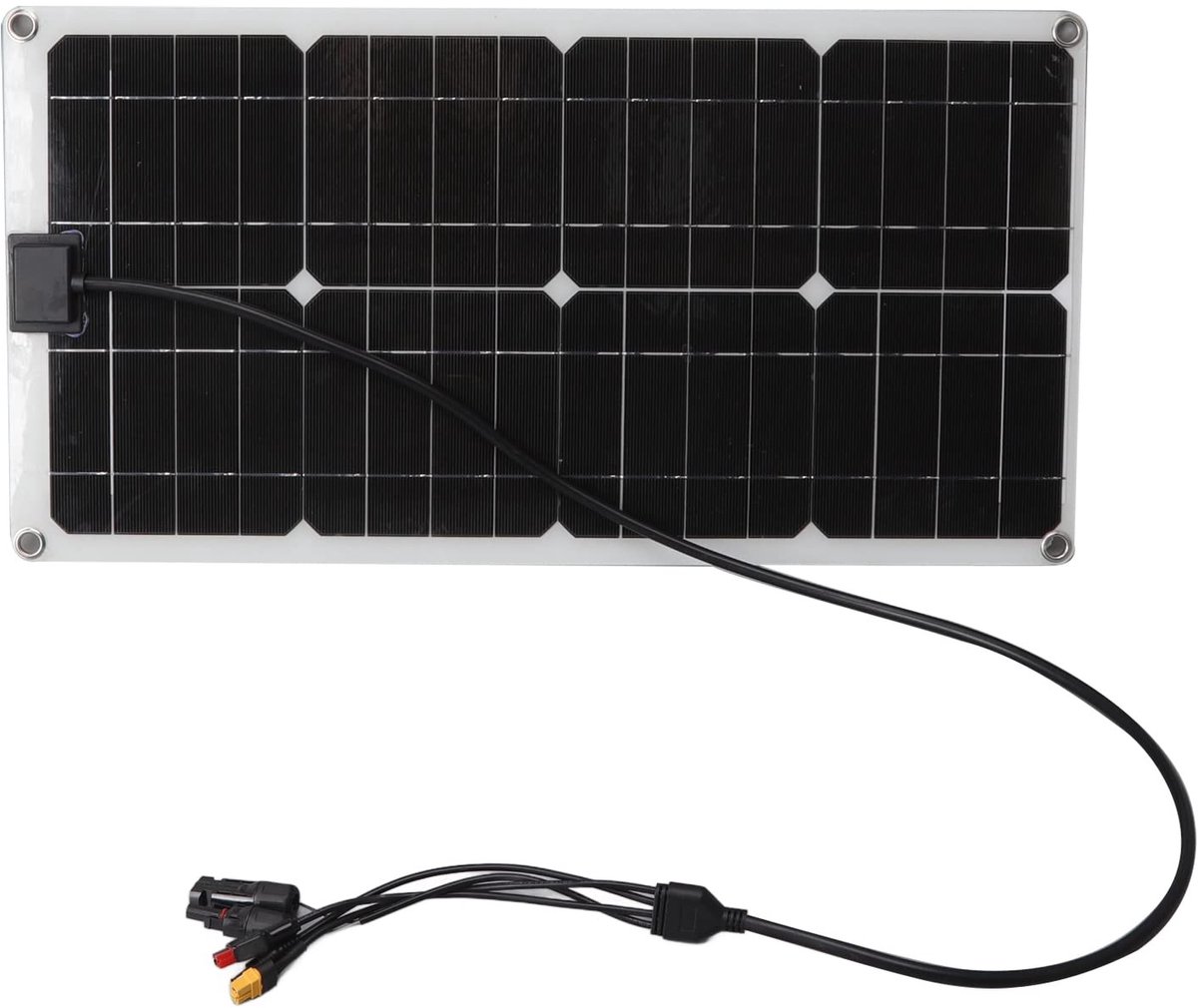 Dailygoody - 100W Zonnepaneel - Waterdichte Solar Battery Charger - Compact en Lichtgewicht - Geschikt voor Mobiele Apparaten - Geel
