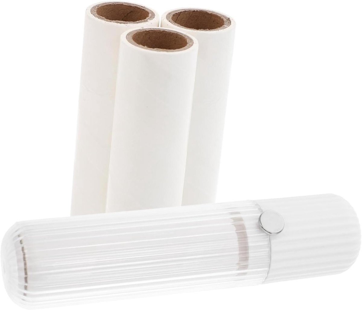 Pluizenroller - Dierenhaarverwijderaar - Kleding Reinigen - Herbruikbaar en Draagbaar - 13.5 cm - Wit