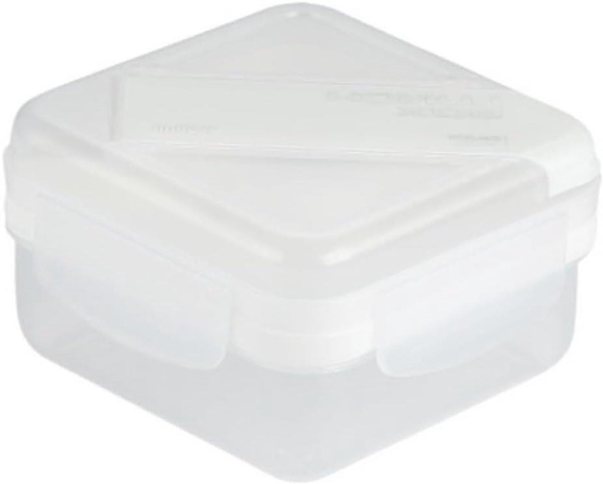 Voedselcontainer - Vershouddoos - Lunch Meenemen - Met Sausdoos - 1.1L - Wit