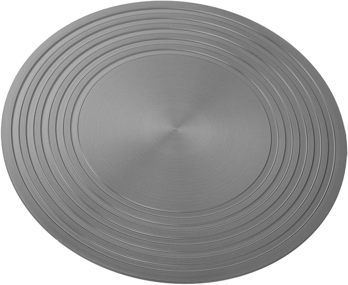 Warmteverspreider Plaat - Kookplaat Accessoire - Stabiel Koken - Beschermt Pannen - 25 cm Diameter - Zwart