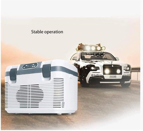 Auto Koelkast - Elektrische Koelbox - Onderweg Koelen - Dual Core Systeem - 19 Liter - Zwart — afbeelding 4