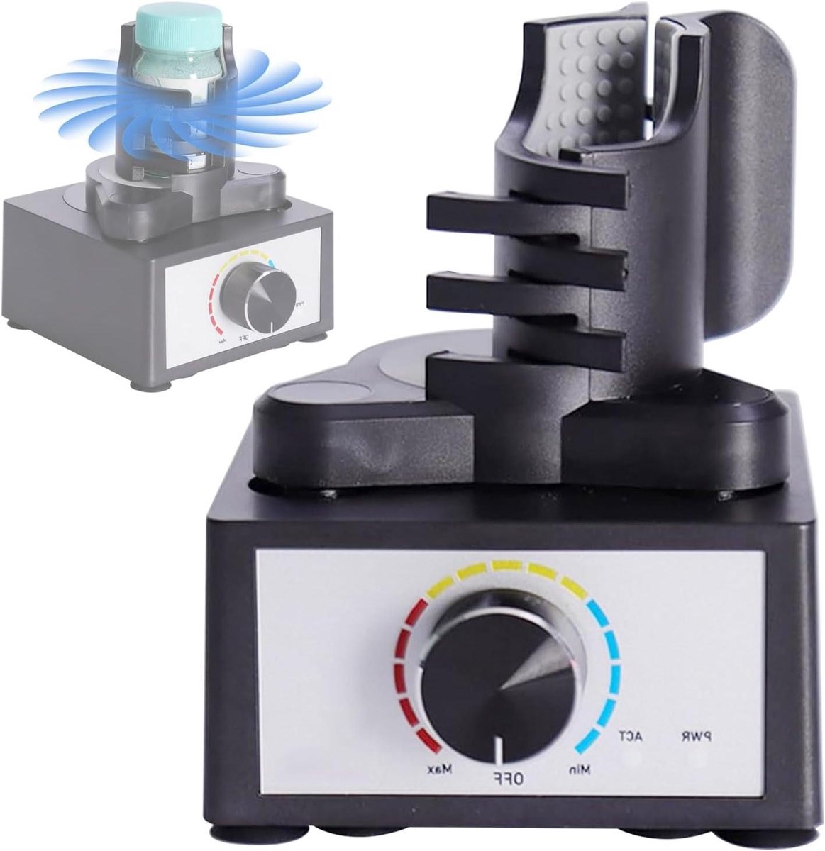 Mini Vortex Mixer - Verf Mixer - Kleine Containers Mengen - 3 Snelheden Controle - 10-100 ml - Wit