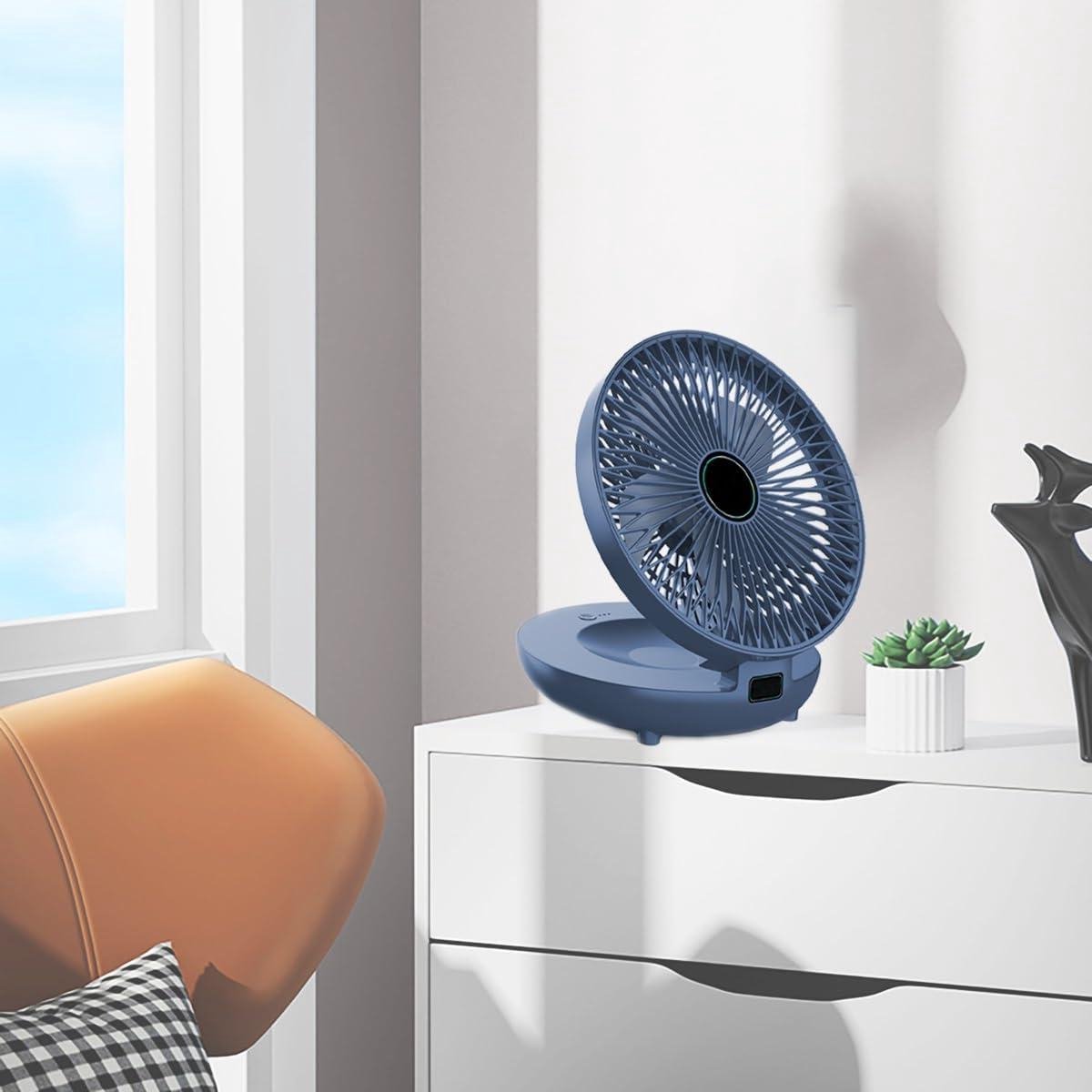 Keuken Ventilator - Bureau Ventilator - Ruimte Koelen - 3 Snelheden - 300 g - Wit
