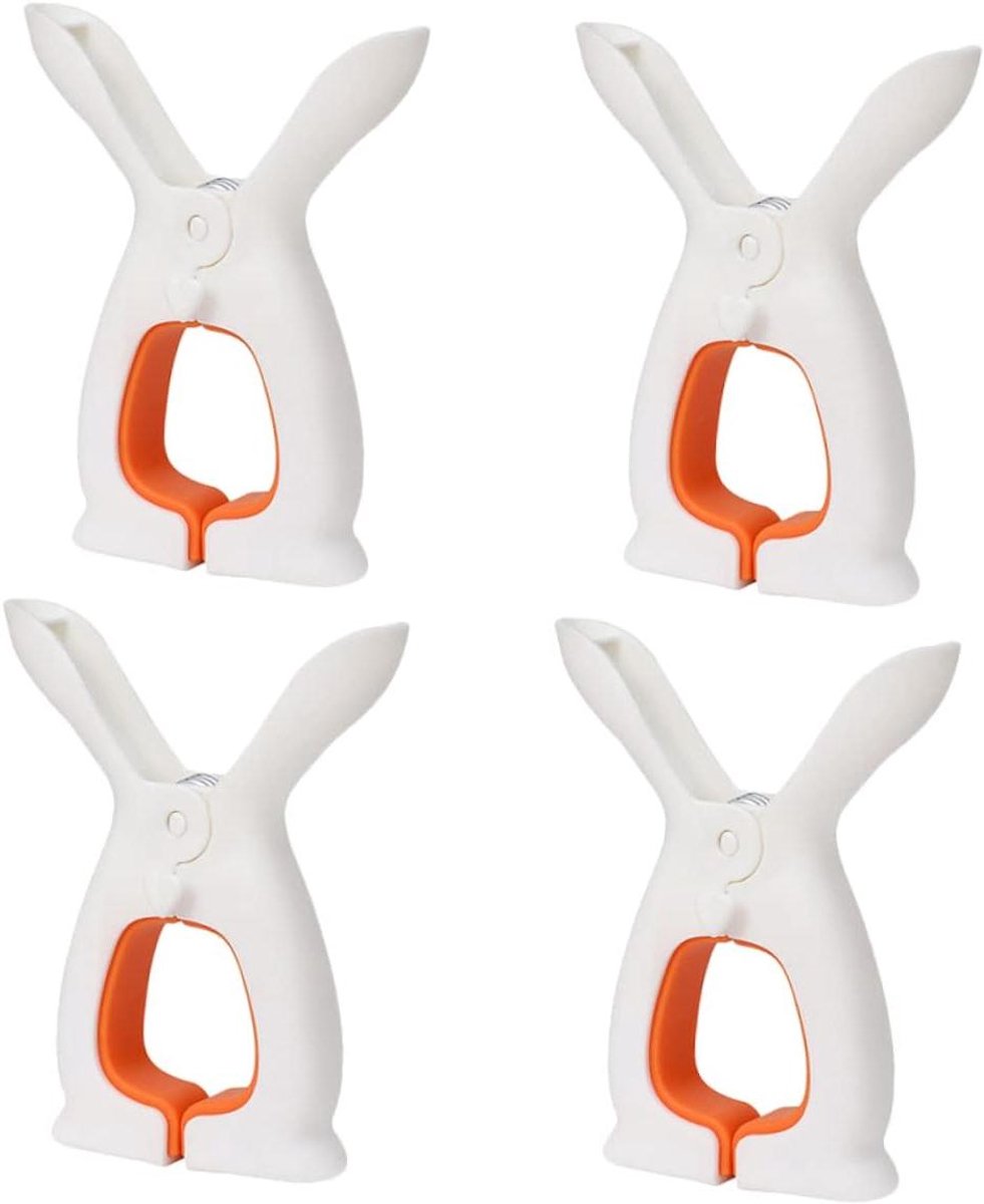 Wasknijpers - Kledingclips Handdoekclips - Kleding Drogen - Winddicht Ontwerp - 8.5X7CM - Oranje