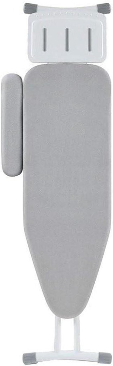 Strijkplank - Strijktafel - Kleding Strijken - Verstevigd Statief - 125x36x90cm - Grijs