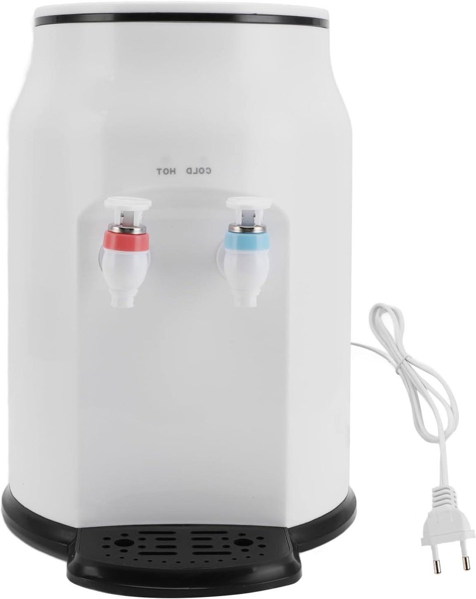 Waterkoeler Dispenser - Aanrecht Model - Direct Water Tappen - Kind Veiligheidsvergrendeling - 35D x 26B x 25H cm - Wit