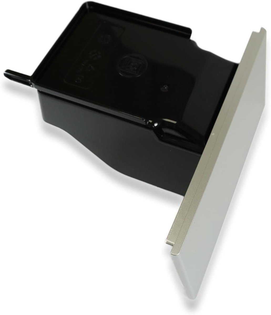 Koffiedikbak - Afvalbak machine - Koffiezetapparaat onderhoud - Directe vervanging - 20x15x15 cm - Grijs