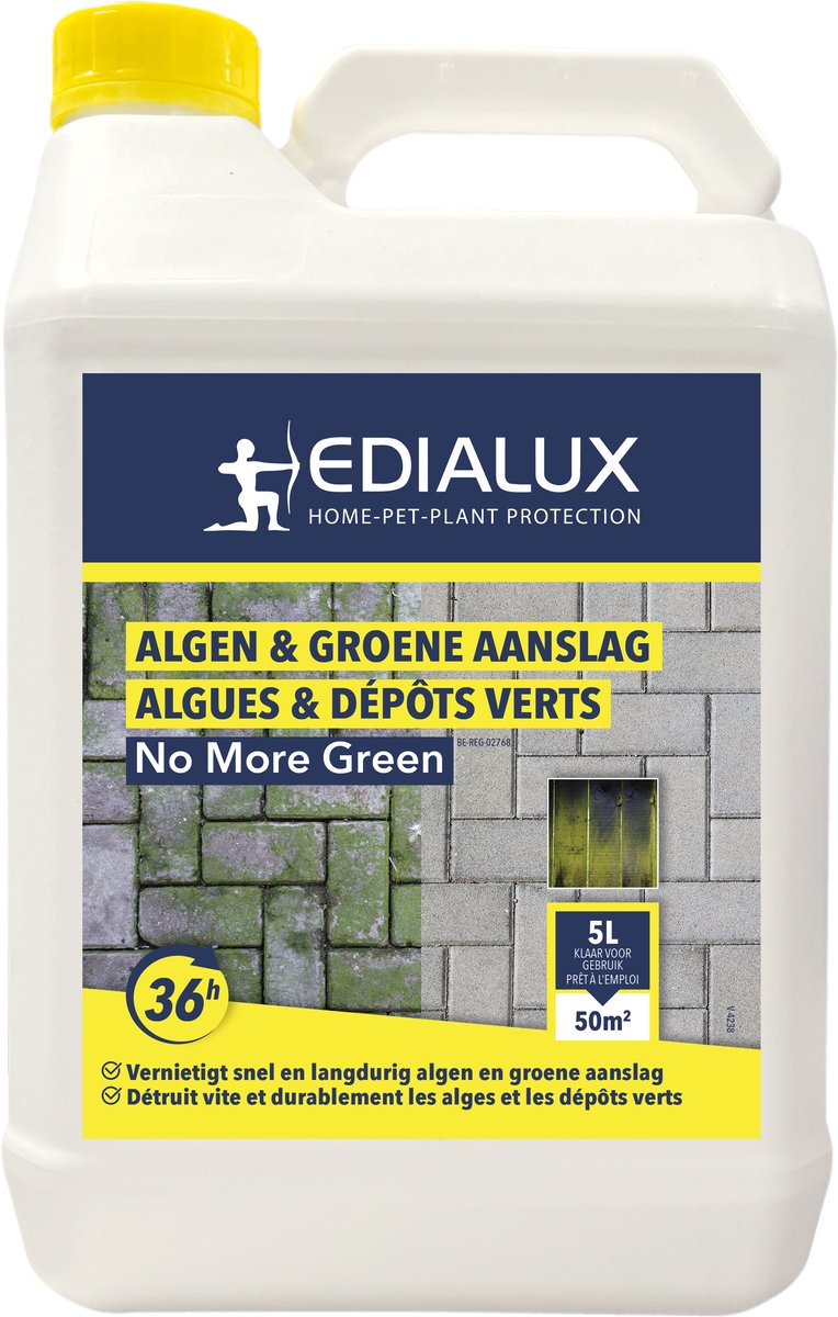 NO MORE GREEN - 5 Liter - anti groene aanslag