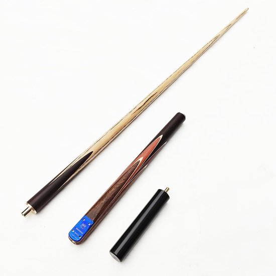 Biljartkeu - Snooker keu - Spel spelen - Premium essenhout - 145 cm - Houtkleur — afbeelding 2