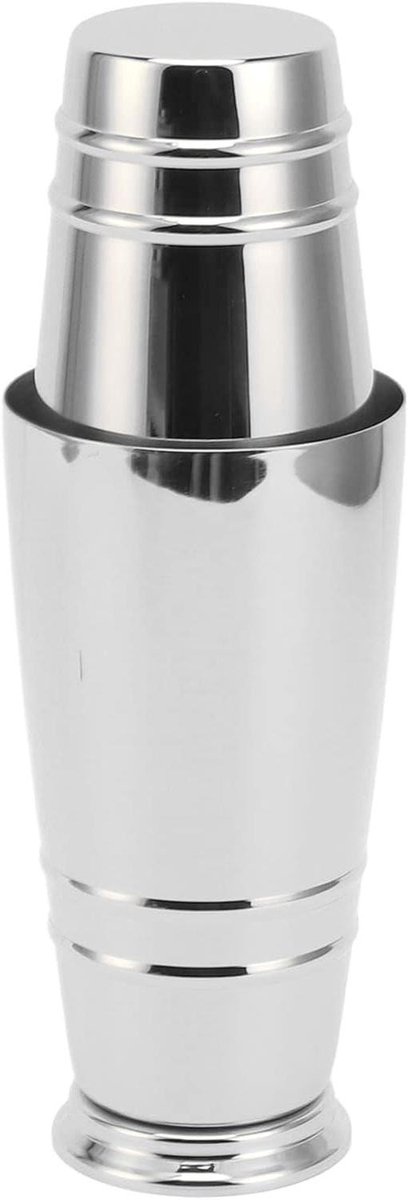 Cocktailmixer RVS - Bar shaker - Drankjes Maken - Glanzend satijn - 471 g - Zilver