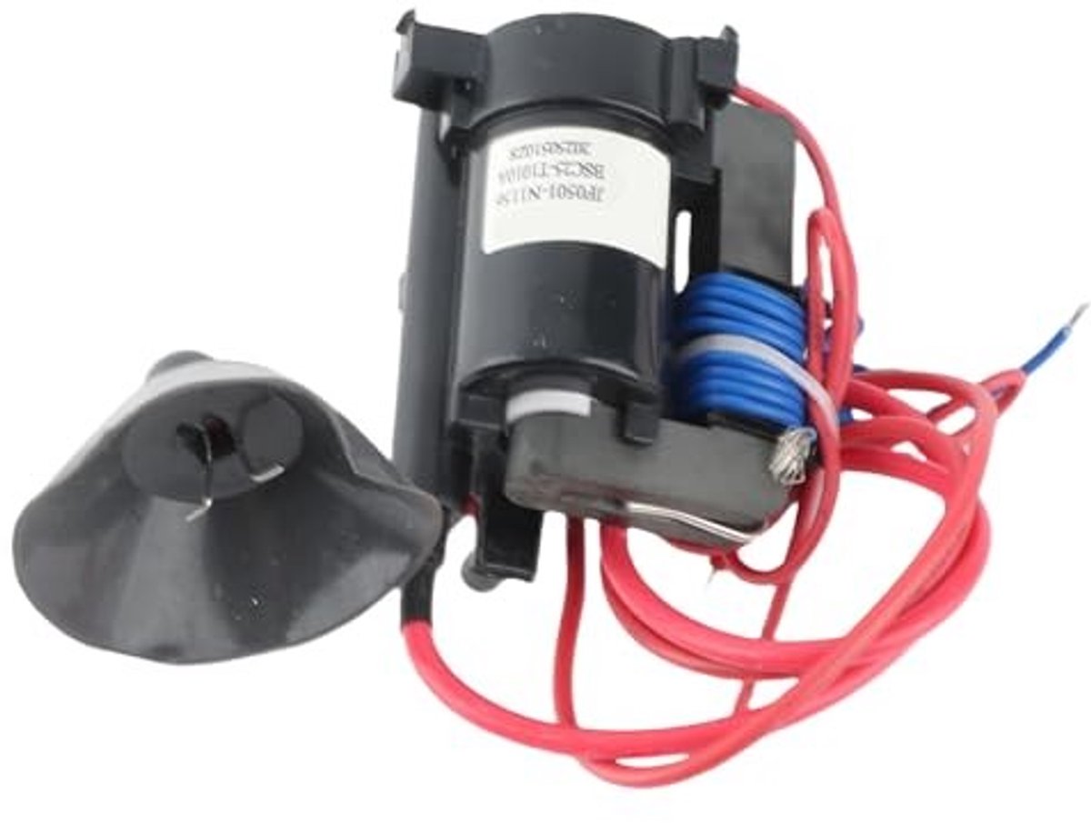 Dailygoody - OmGoods - Dailygoody - Spoel met flyb-besturingsschakeling - Hoogspanning - Zwart - Tesla flyback coil drivers - Geschikt voor generator - 12-36 V