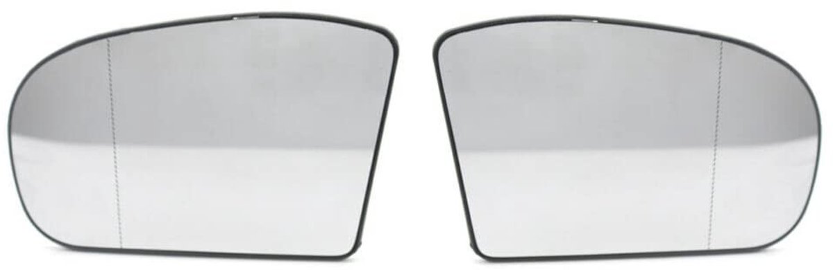 Dailygoody - Reserveglas - Voor M-ercedes Benz - Verwarmd - Wit/blauw - Groothoek - Links/rechts - 2038100121 2038101021