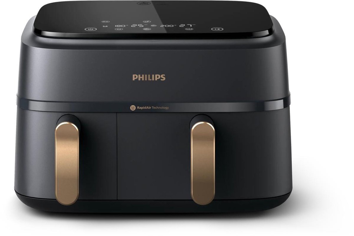 Philips 3000 serie NA352/04 - Airfryer - 9L - Dubbele mand — afbeelding 2