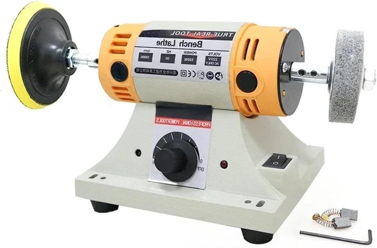 Tafelslijpmachine - Polijstmachine Slijpmachine - Houtbewerking Doe-het-zelf - Multifunctioneel Gereedschap - 350W - Niet gespecificeerd