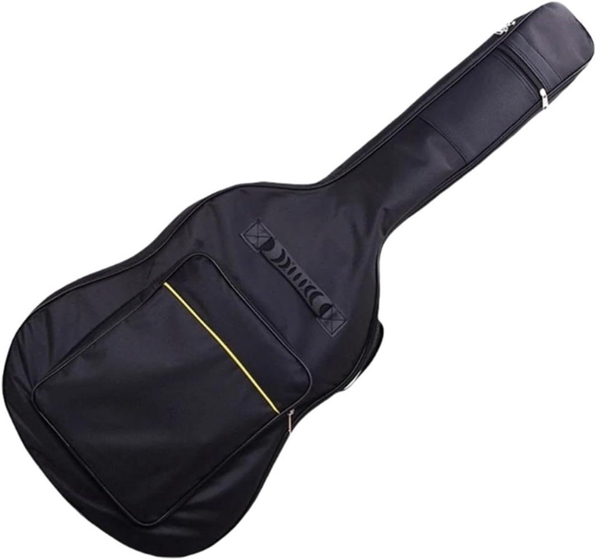 Gitaartas Akoestisch - Gitaar Rugzak - Instrument Beschermen - Zachte Pad - 40/41 inch - Zwart