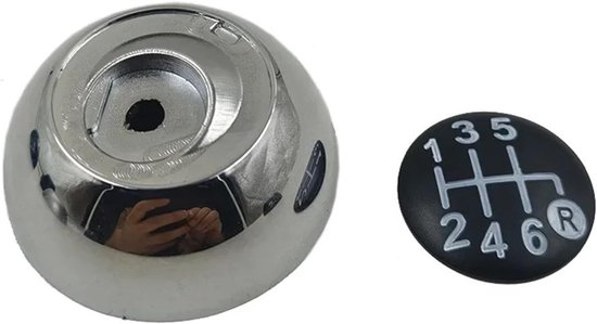 Schakelpookknop - Pookknop Afdekking - Auto Rijden - Verzwaarde Ergonomische Grip - 5-speed - Zwart — afbeelding 5