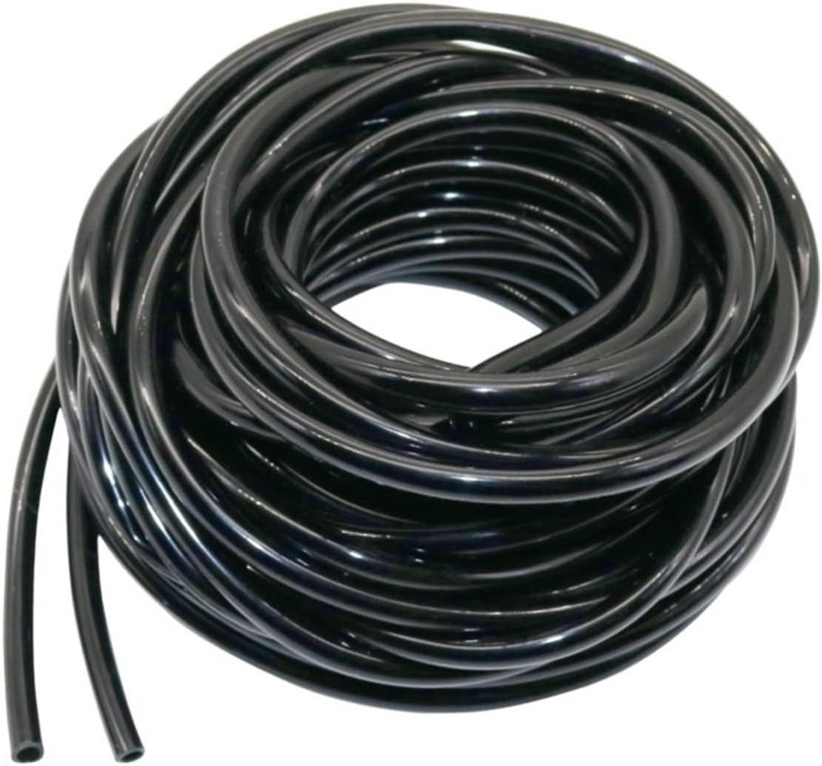 Tuinslang PVC - Druppelslang Micro irrigatie - Planten water geven - Zelfnivellerend - 10M - Zwart