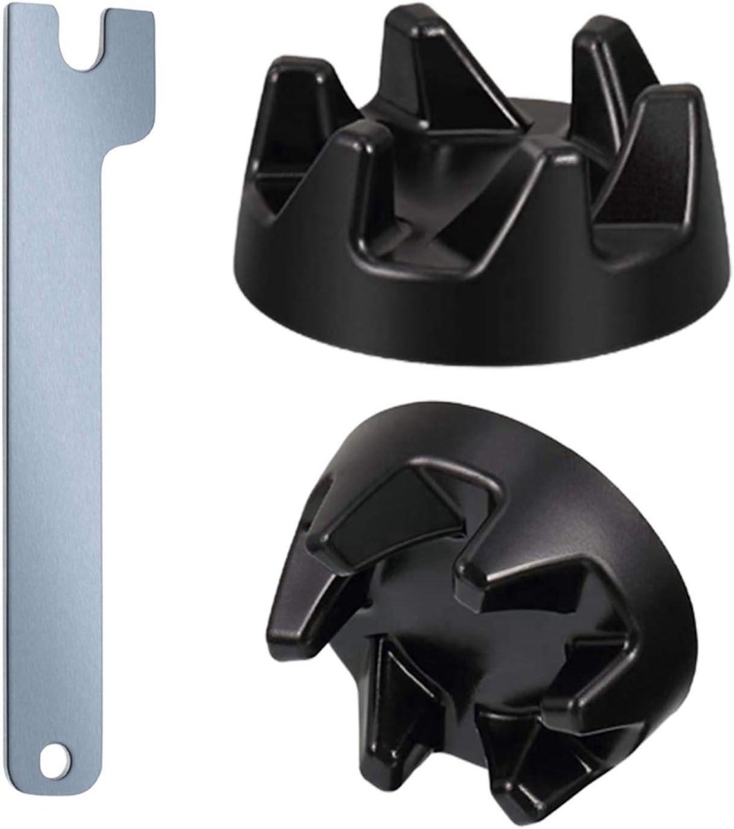 Blenderkoppeling Vervanging - Mixer Onderdelen - Apparaat Reparatie - Duurzaam PP Materiaal - 36 MM Diameter - Zwart
