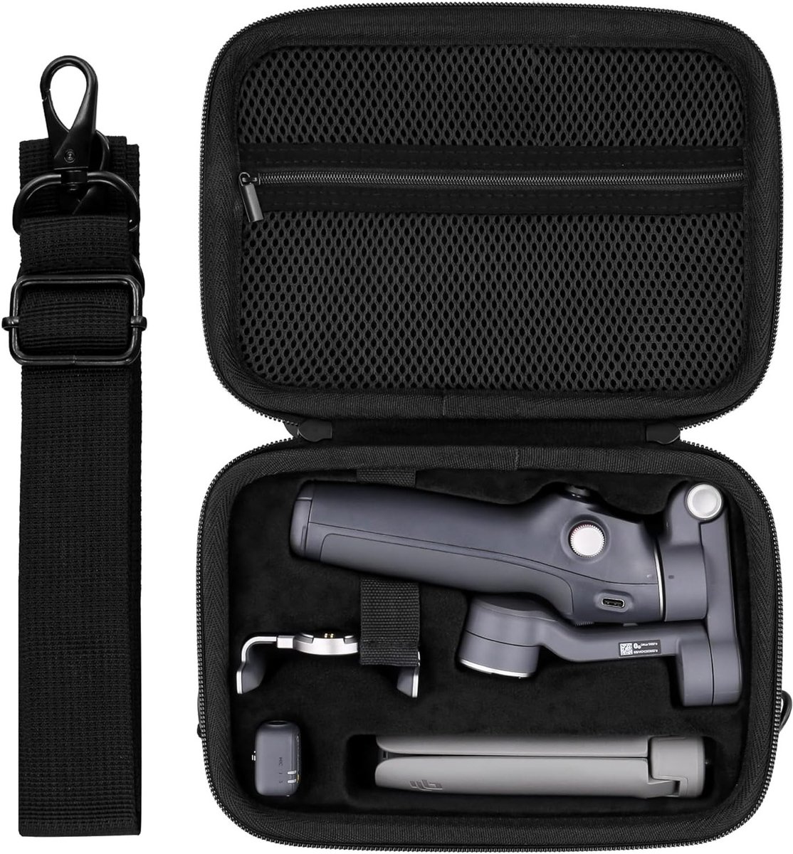 Hard Travel Case voor DJI OM 8 en OSMO Mobile 7P - Beschermende Opbergtas voor Gimbal Stabilizer, Ideaal voor Reizen en Opslag