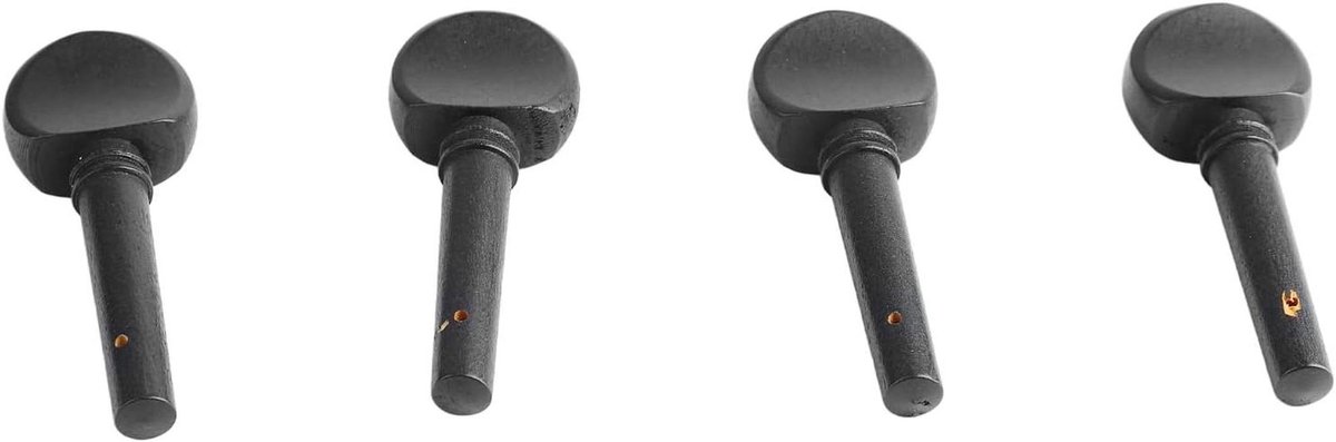 Viool Stemsleutel - Stempen Set - Instrument Stemmen - Fijne Afwerking - 4 Stuks - Zwart