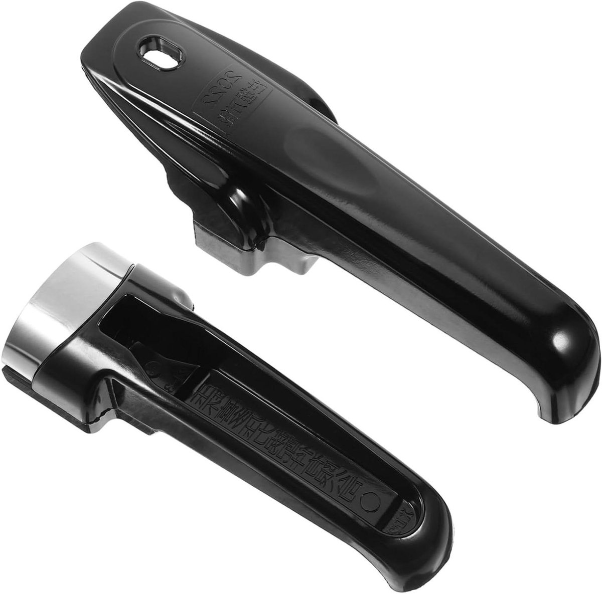Pannengreep Set - Vervangende Greep - Koken - Hittebestendig Ergonomisch - 19 x 5.5 cm - Zwart