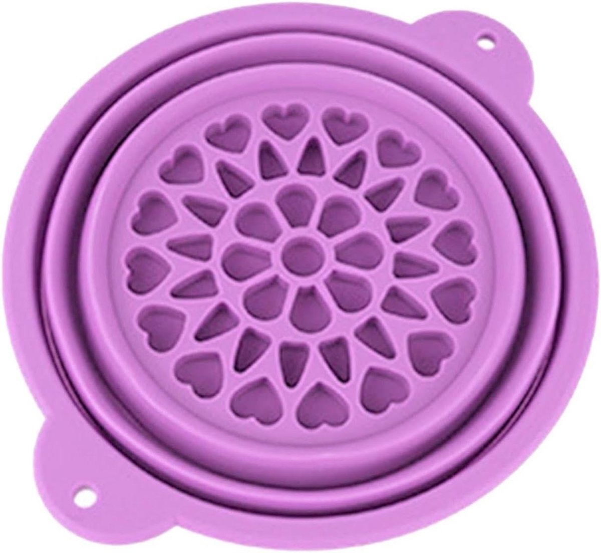 IJs Gezichtsbad - Opvouwbaar Siliconen - Huidverzorging Thuis - Compact Reisontwerp - 27.3 cm x 10.5 cm - Grijs