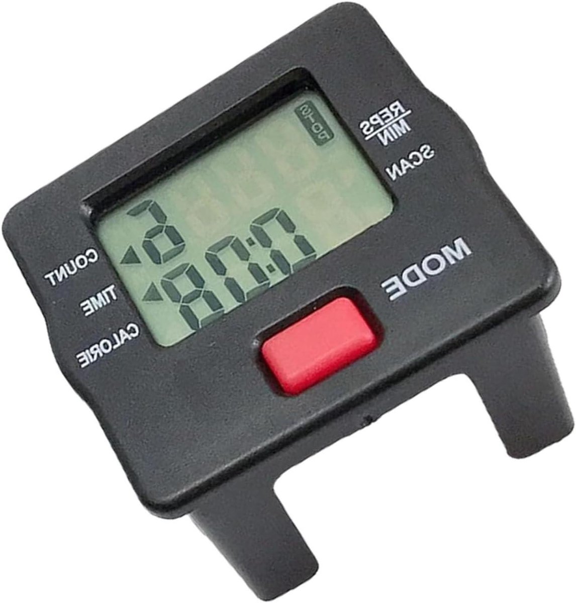 Stappenteller Monitor - Snelheidsmeter LCD - Fitness Training - Real-time Gegevens - 52x52mm - Meerkleurig