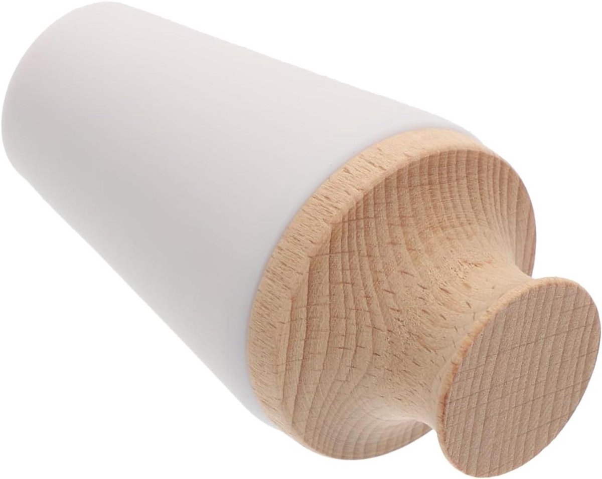 Wijnflesstopper - Flesafsluiter - Wijn Bewaren - Herbruikbaar Materiaal - 8.5 cm - Wit