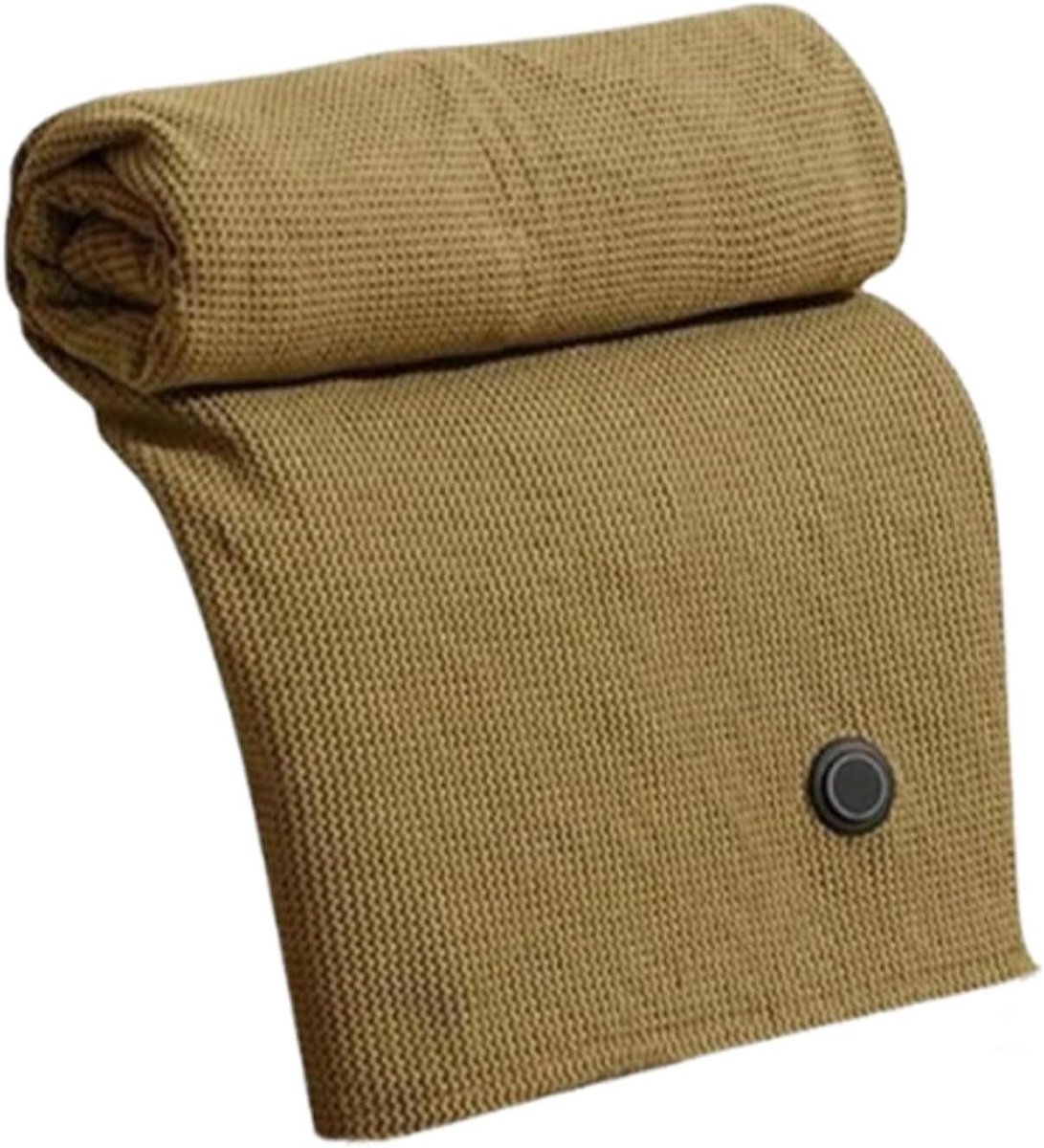 Verwarmde Sjaal - Elektrische Deken - Winterse Warmte - Automatische Uitschakeling - 150 x 80 cm - Groen