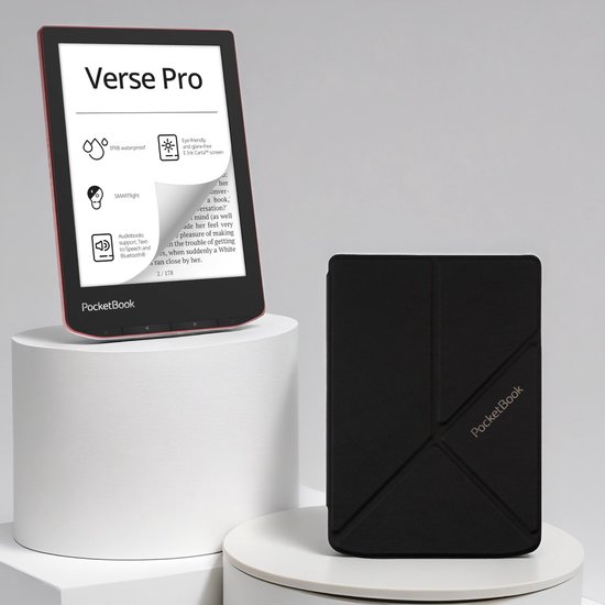 PocketBook Verse Pro e-reader Passion Red – 6 inch – 16  ... - cover