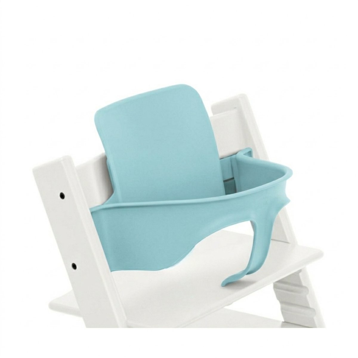 Stoelverkleiner voor Stokke Tripp Trapp – Babyset - Rugleuning & Beugel – Babyblauw