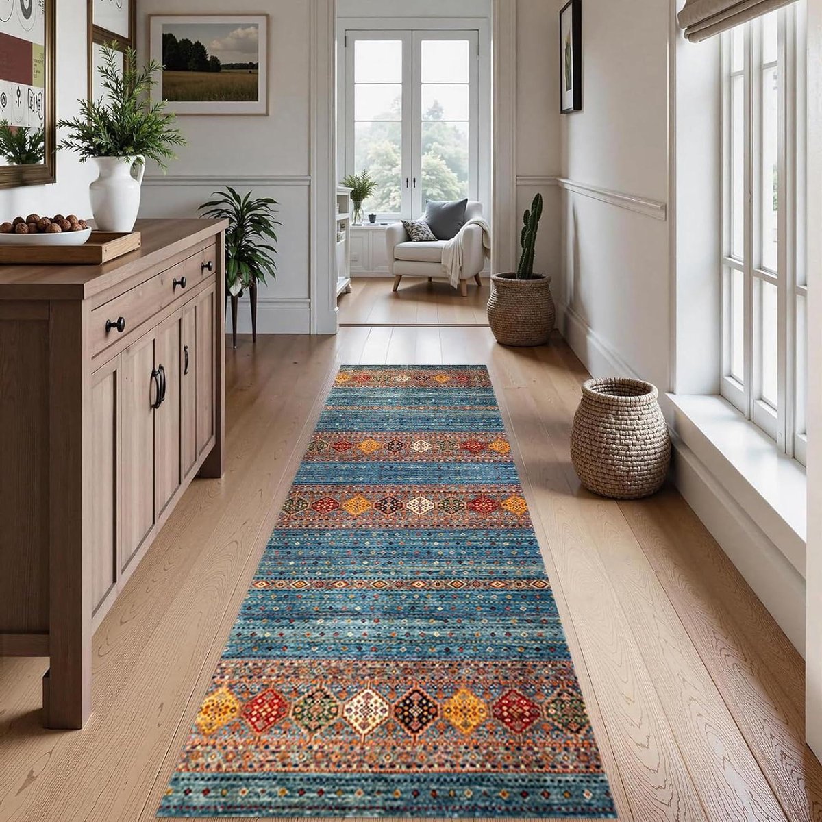 Lang Tapijt Runner - Gang Loper Mat - Huis Beschermen - Aanpasbare Maat - 80x600cm - Niet