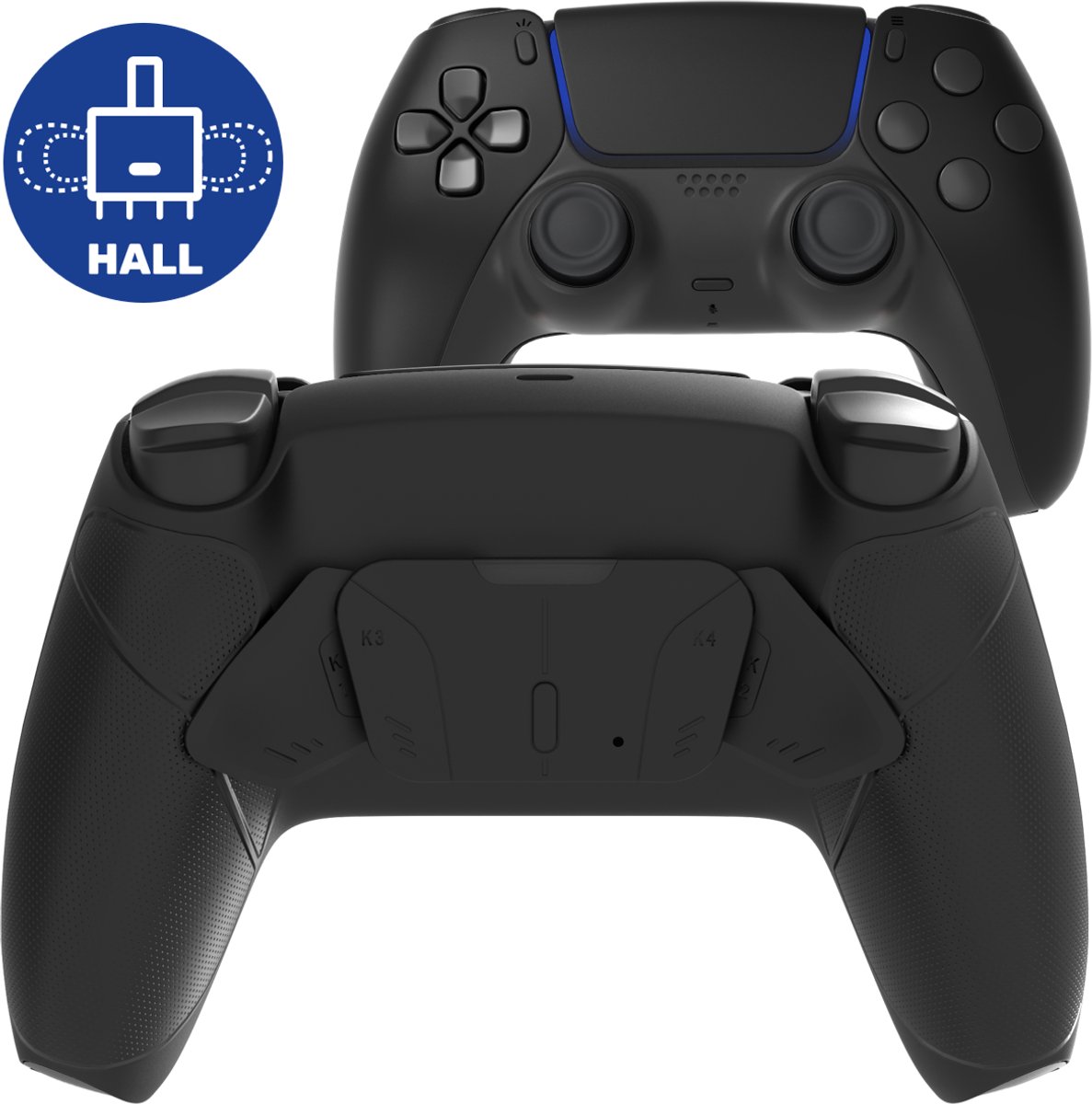 CS eSports Controller voor PS5 / PC – Hall Effect – SCUF – Paddles & Hair Triggers – Master Zwart