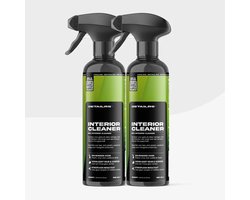 Detailrs Interior Cleaner Duo Pack - Interieurreiniger Auto - Interior Cleaner Auto - Auto Interieur Reiniger - Allesreiniger Interieur - 1L