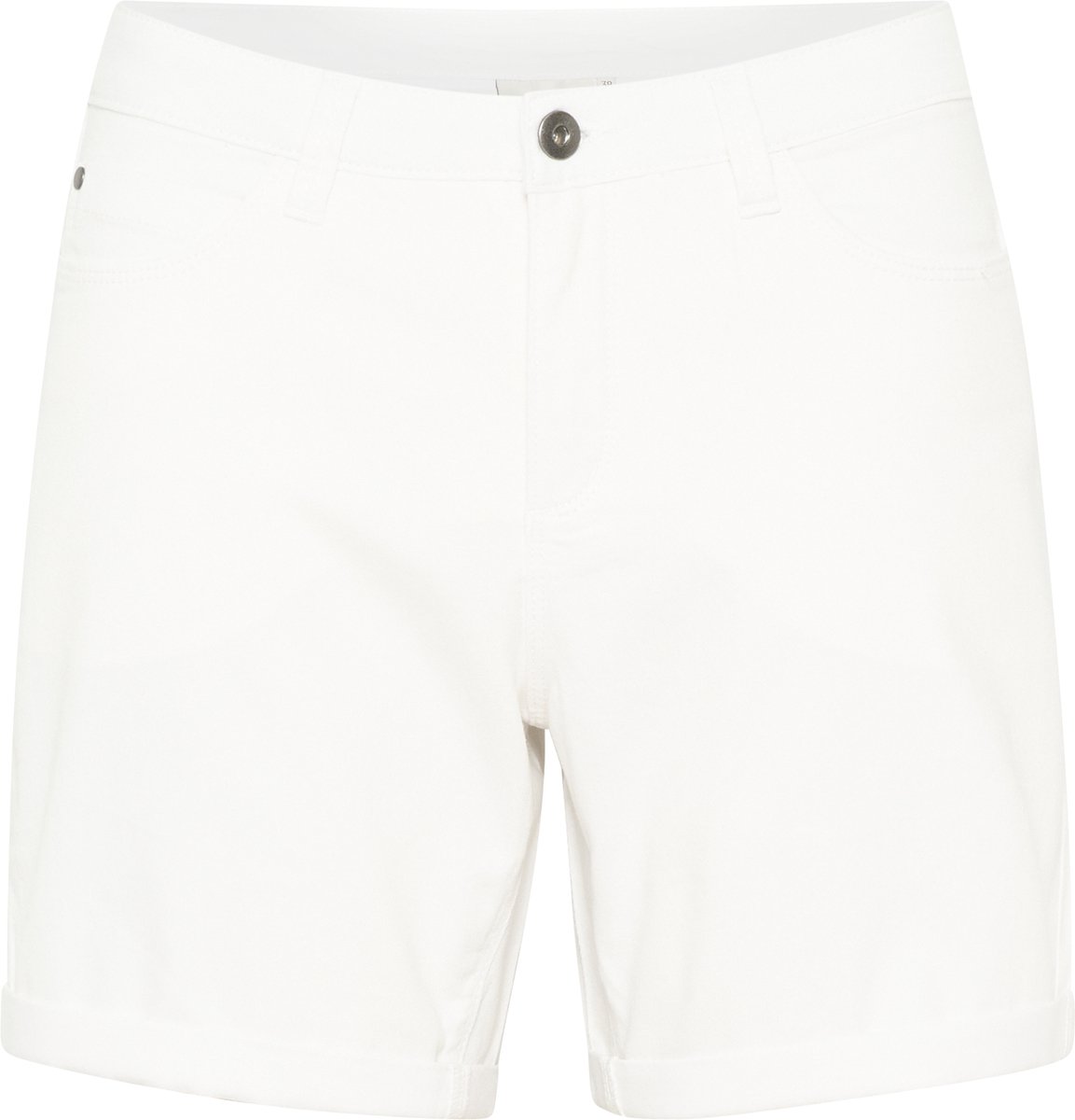 Kaffe KAzelina Shorts Dames Broek - Chalk