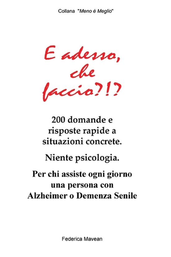Meno È Meglio- E adesso, che faccio?!? - cover
