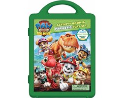 Paw Patrol The Dino Movie: Book And Magnetic Play Set