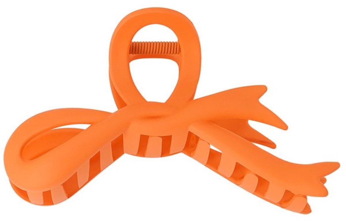 Haarspullen - Hairclip Strik Oranje