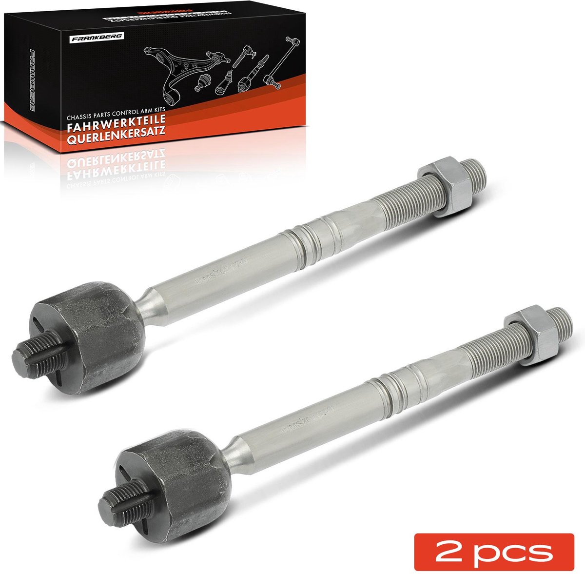 Frankberg 2x Spurstang Vooras links rechts binnen voor Audi