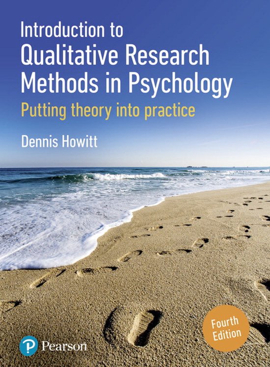 Introduction to Qualitative Research Methods in Psychology - cover
