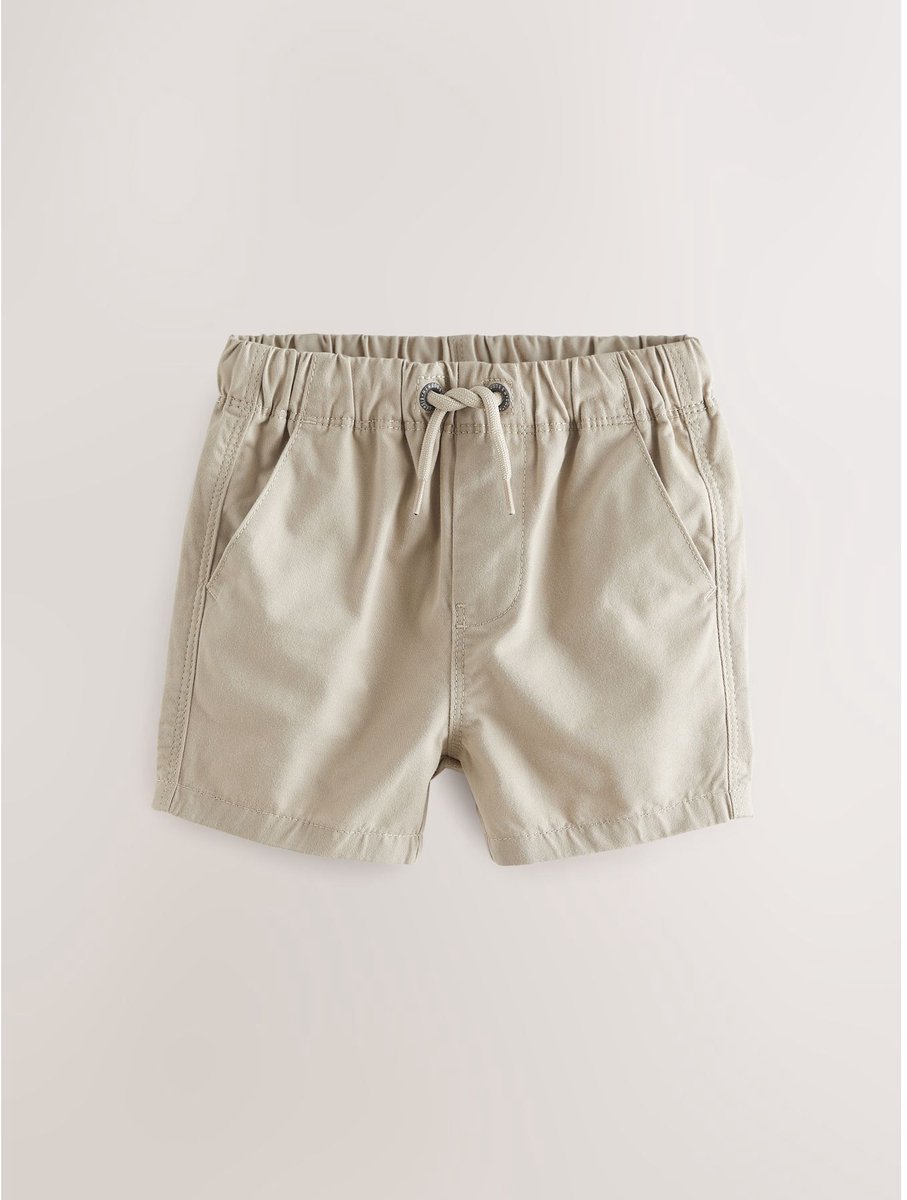 Next - Jongens - Shorts met trekkoord - Naturel