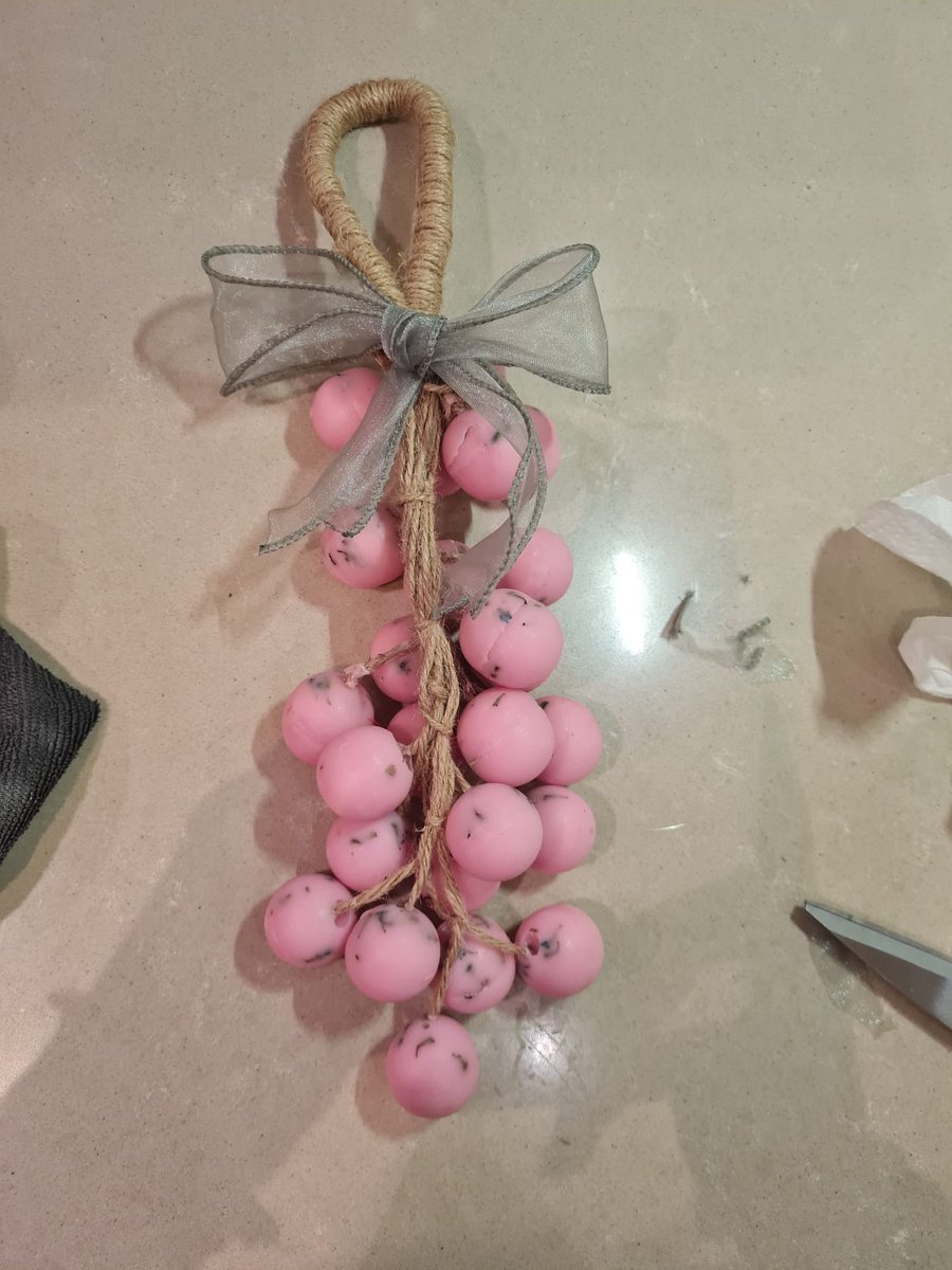 Druivenzeep, wijndruivenzeep, kristalheldere handgemaakte druivenzeep, vochtinbrengend, lavender geur, decoratie & cadeau