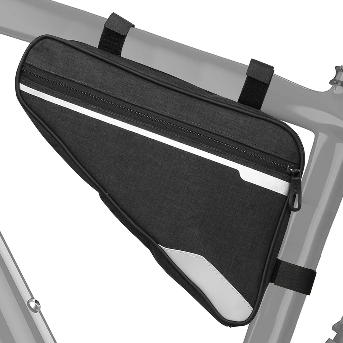 HEZIVO® Frametas Fiets - Waterdicht - Met Telefoonhouder - Opbergvak E-Bike