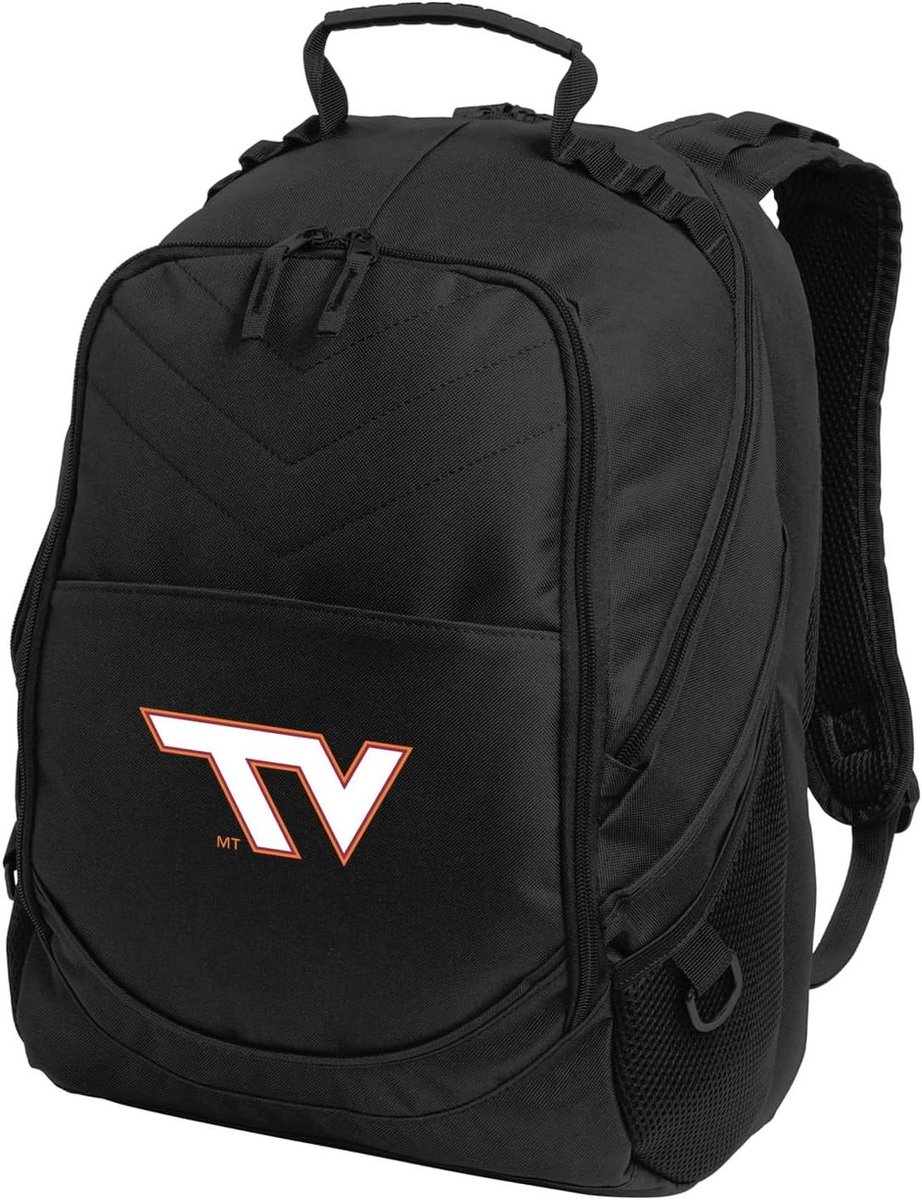 Virginia Tech Rugzak - Universitaire Tas College - Laptop Vervoeren - Gepolsterd Laptopvak - 45 x 32 x 18 cm