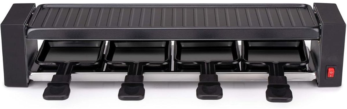 MMP® Gourmetstel - Gourmet - Gourmetplaat - Zwart - 50cm x 11cm x 10cm