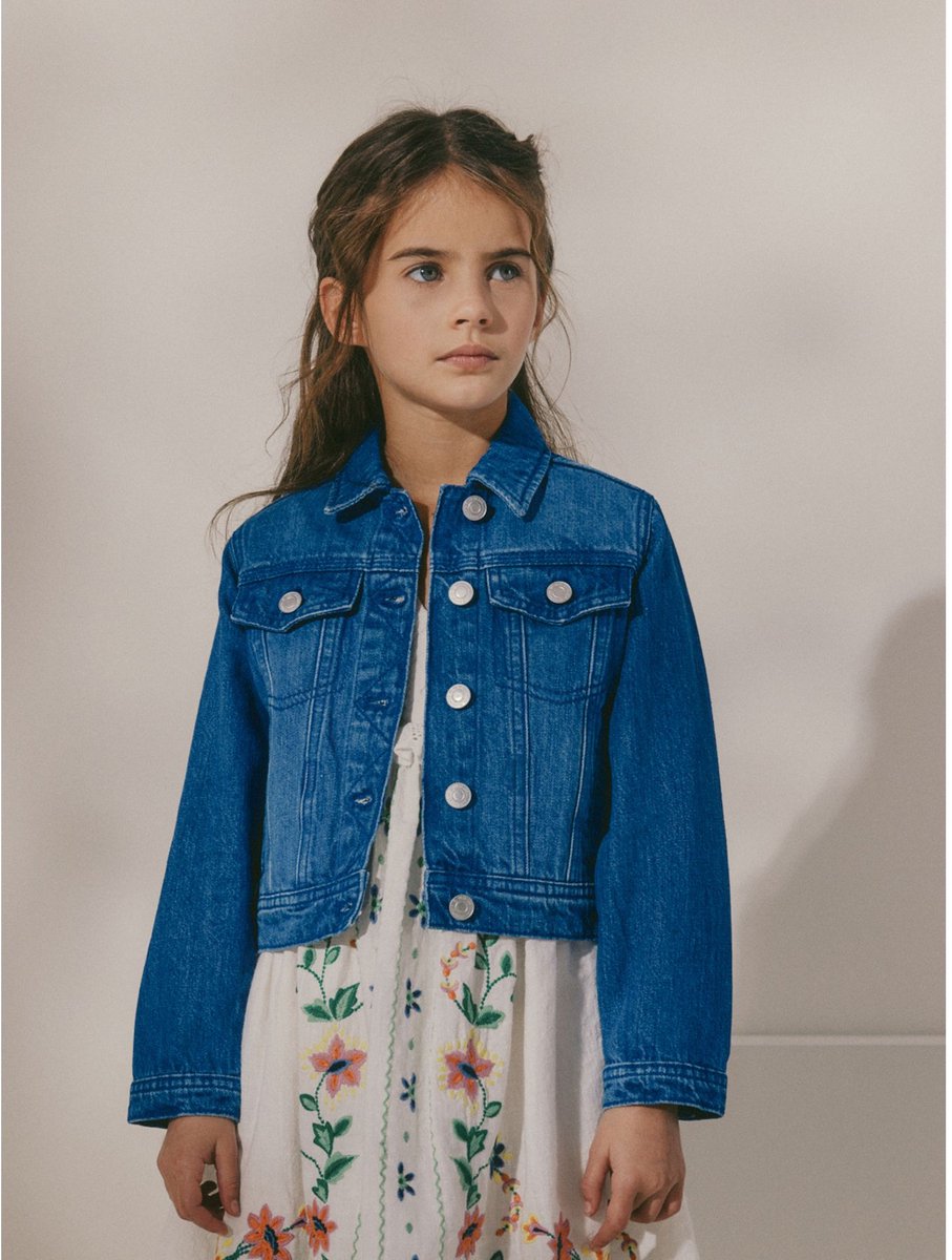 Next - Meisjes - Western-jack - Blauw