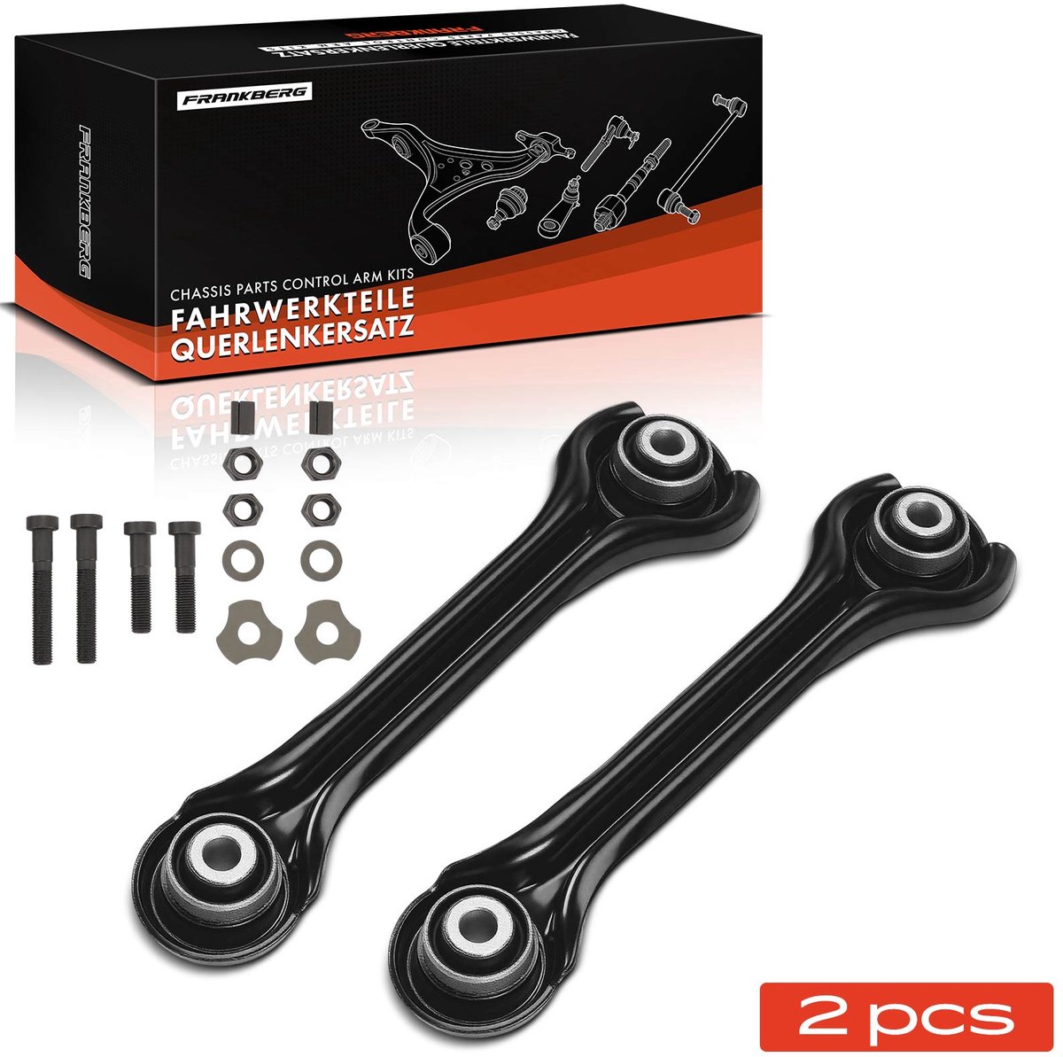 Frankberg 2x draagarm voor/achter boven voor Mercedes C E-Class